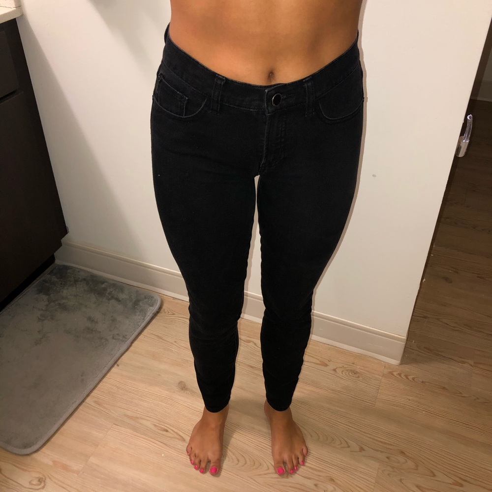 C. Wonder Black Denim Jeans